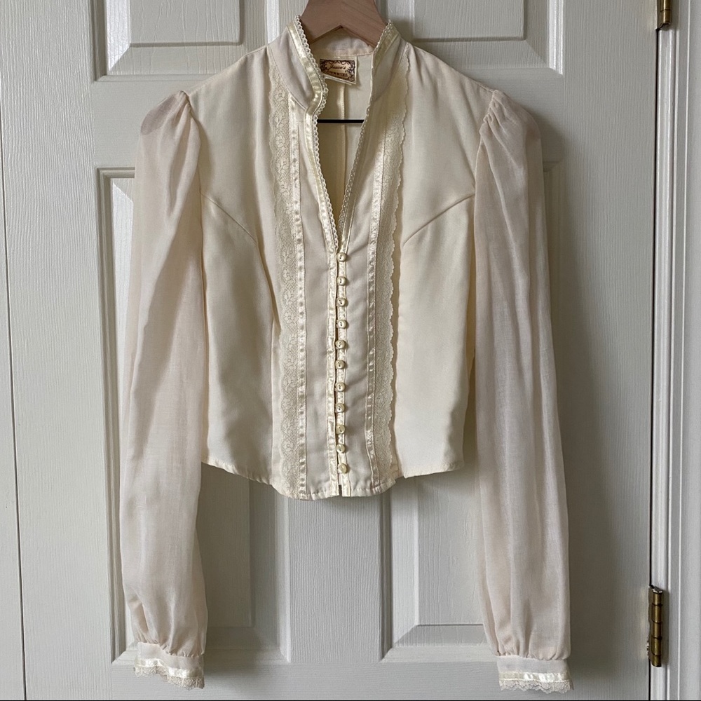 Jessica’s Gunnies Victorian Blouse, XS